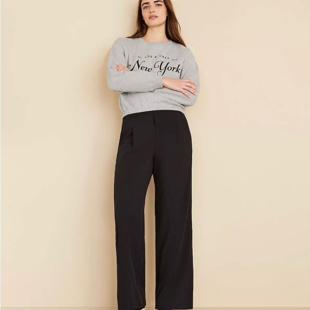 Loft Lou & Grey Wanderweave Wide Leg Trousers size S